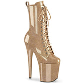 FLAMINGO-1040GP Gold Calf High Boots