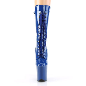 FLAMINGO-1050 Calf High Boots Blue Multi view 5