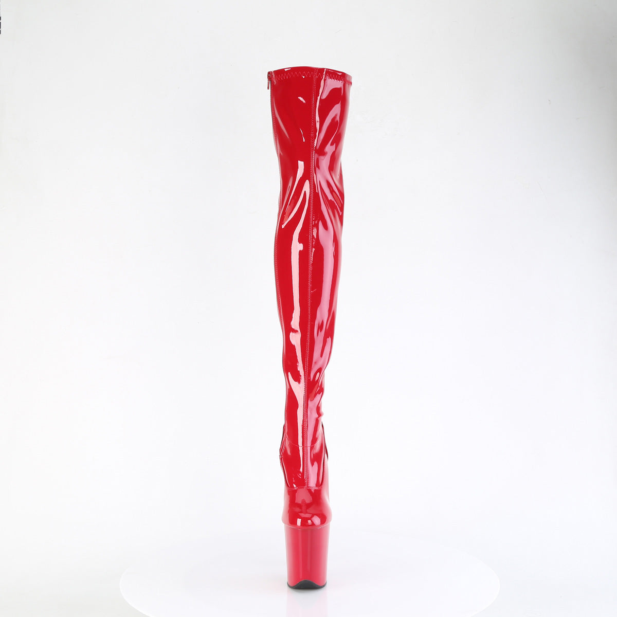 FLAMINGO-3000 Thigh High Boots Red Multi view 5