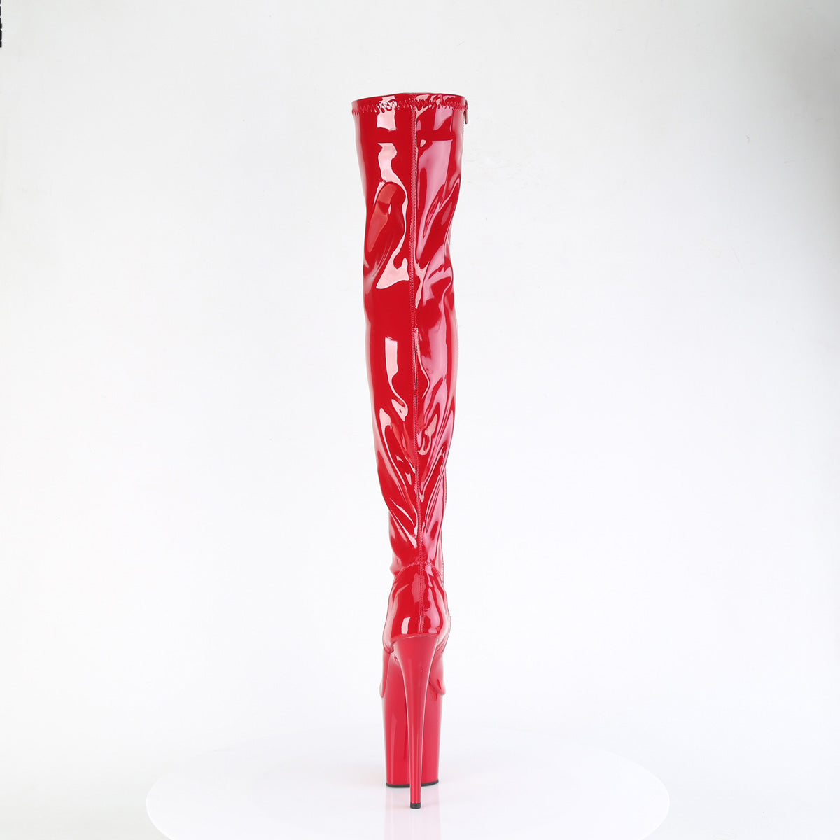 FLAMINGO-3000 Thigh High Boots Red Multi view 3