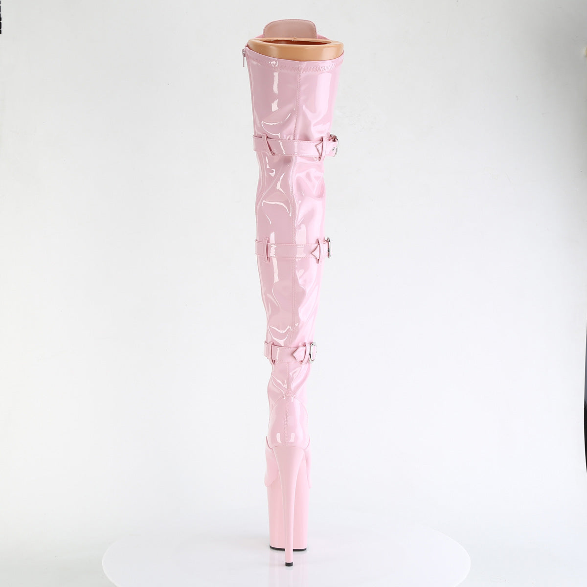 FLAMINGO-3028 Thigh High Boots Pink Multi view 3