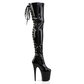 FLAMINGO-3063 Thigh High Boots Black Multi view 2