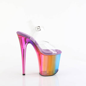 FLAMINGO-808RMT Rainbow Misty Tinted Ankle Strap Sandal