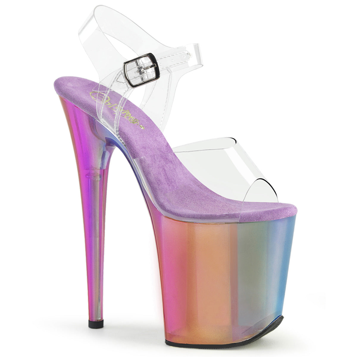 FLAMINGO-808RMT Rainbow Misty Tinted Ankle Strap Sandal  Multi view 1