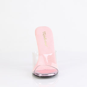 GALA-01DMM Two Tone Slide High Heel Pink & Clear Multi view 5