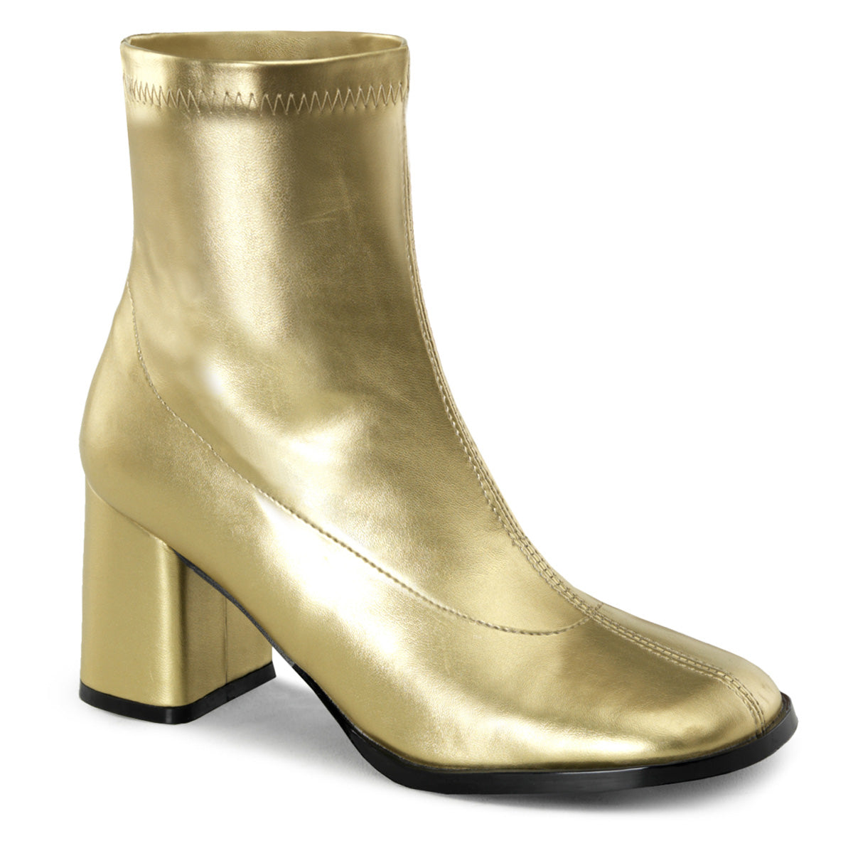 GOGO-150 Ankle Boots Gold Multi view 1