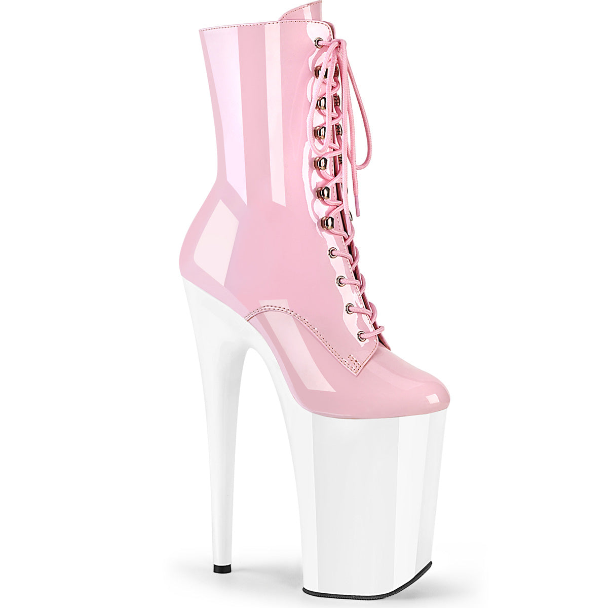 INFINITY-1020 Calf High Boots Pink Multi view 1