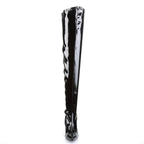 LUST-3000 Black Thigh High Boots Black Multi view 5