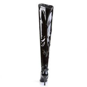 LUST-3000 Black Thigh High Boots Black Multi view 3