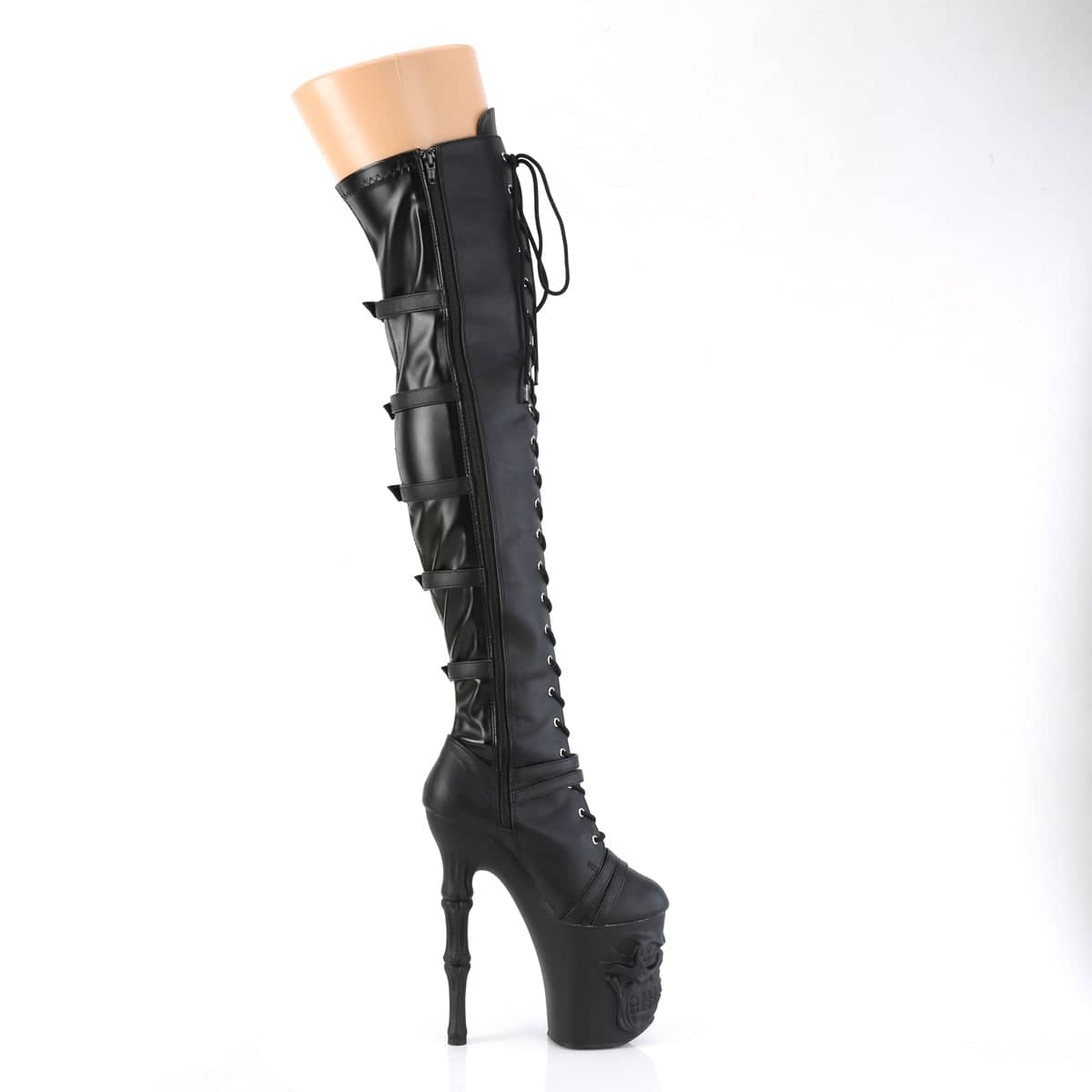 RAPTURE-3045 Skull Over-the-Knee Boot