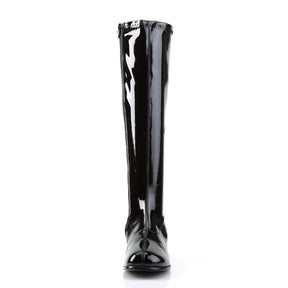 RETRO-300 High Heel Boots Black Multi view 4