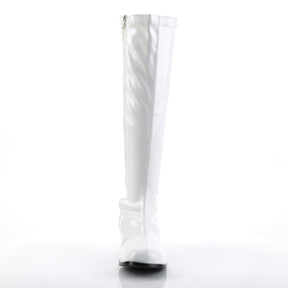 RETRO-300 High Heel Boots White Multi view 4