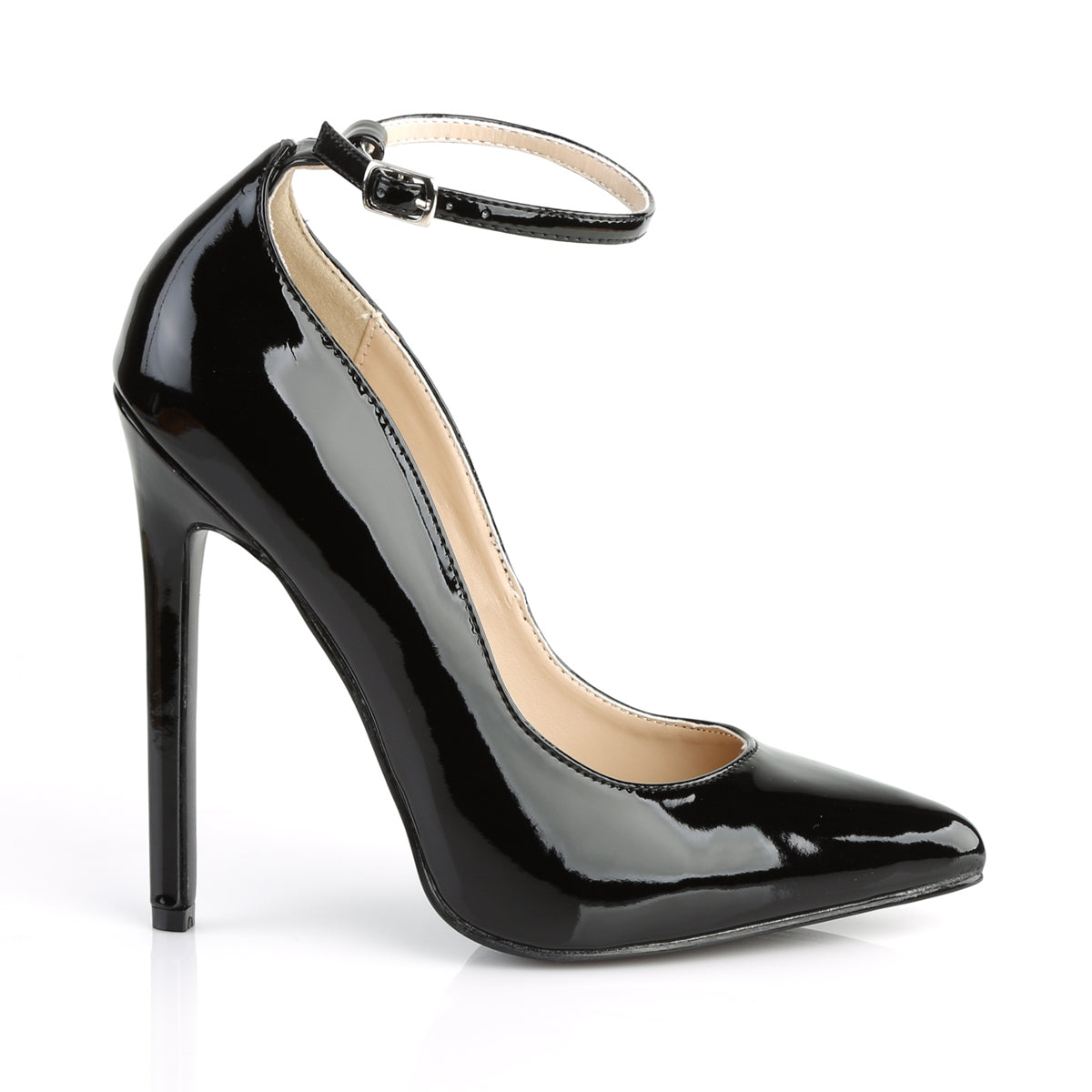 SEXY-23 Ankle Strap Pointed Toe High Heel