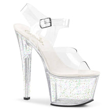 SKY-308MG Glitter Platform Sandals