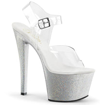 SKY-308MG Glitter Platform Sandals