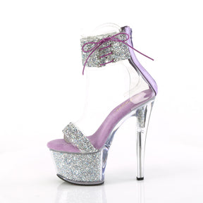 SKY-327RSI Ankle Sandal High Heel Purple Multi view 4