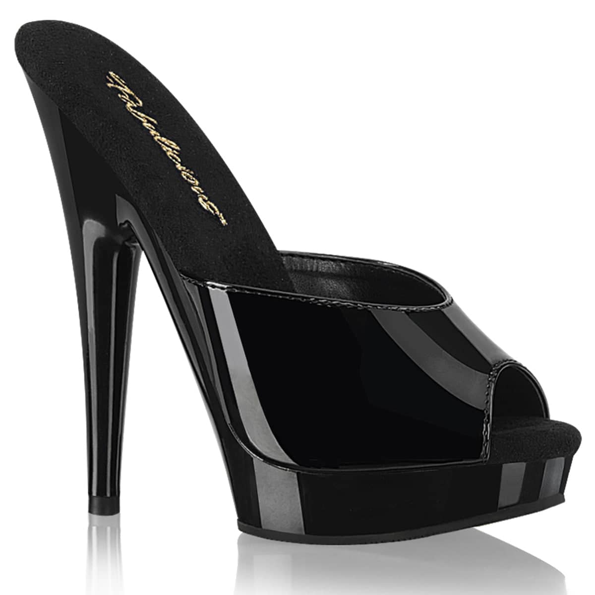 SULTRY-601 Clear Peep Toe High Heel