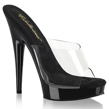 SULTRY-601 Clear Peep Toe High Heel