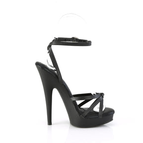 SULTRY-638 Ankle Sandel High Heel Black Multi view 2