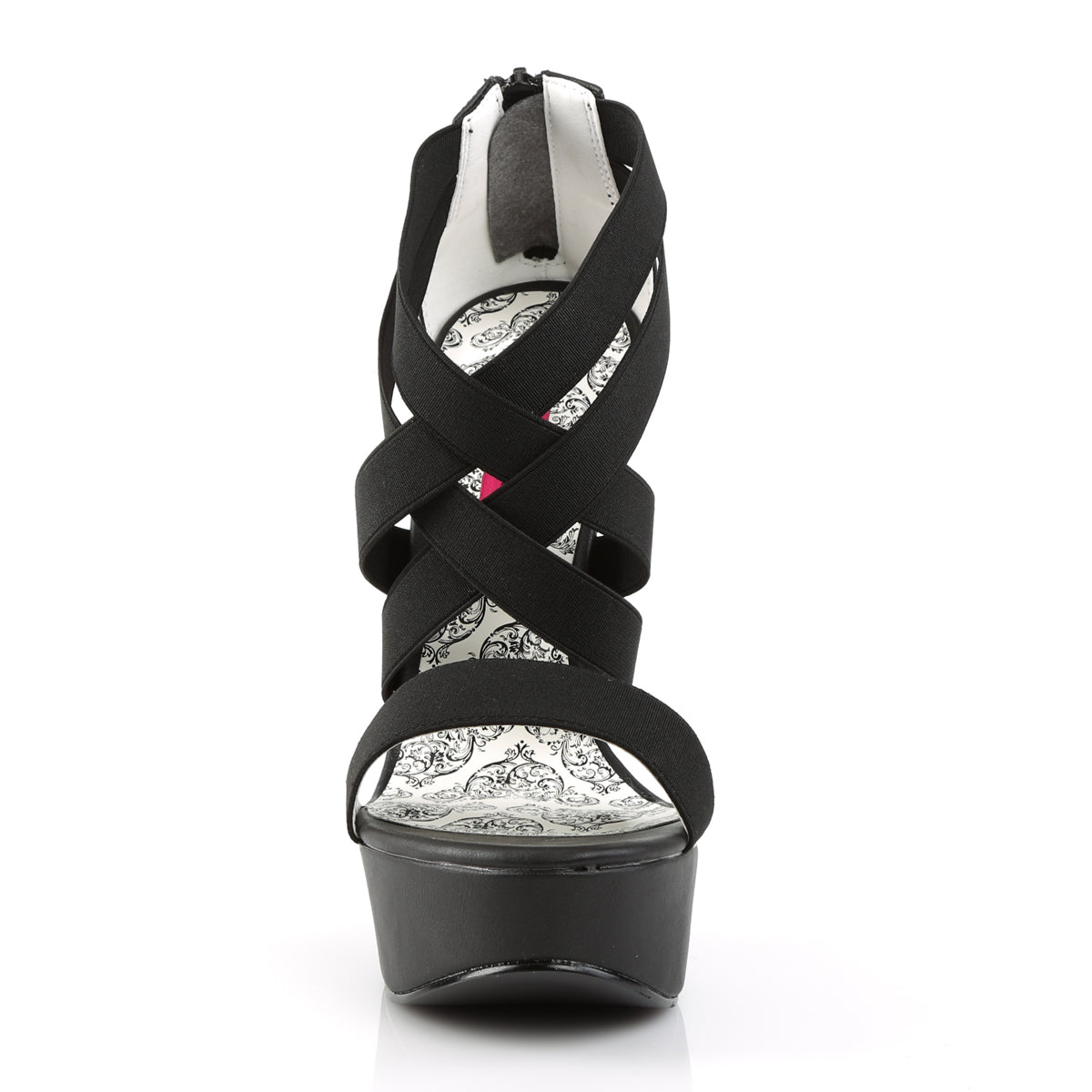 TEEZE-47W Cross Close Back Sandal  Multi view 5