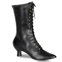 VICTORIAN-120 Black Calf High Boots