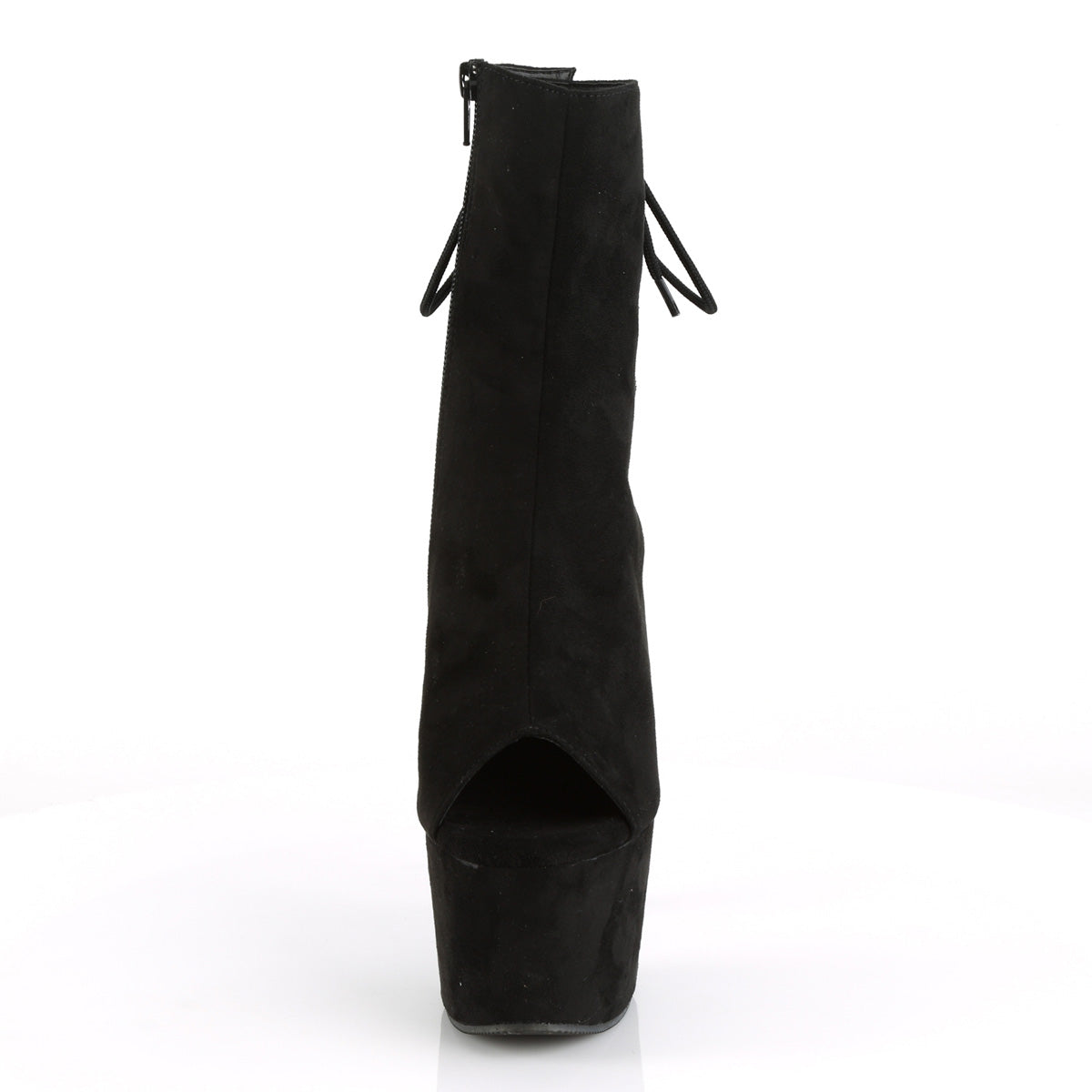 ADORE-1018FS Suede Peep Toe Boots