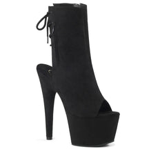 ADORE-1018FS Suede Peep Toe Boots