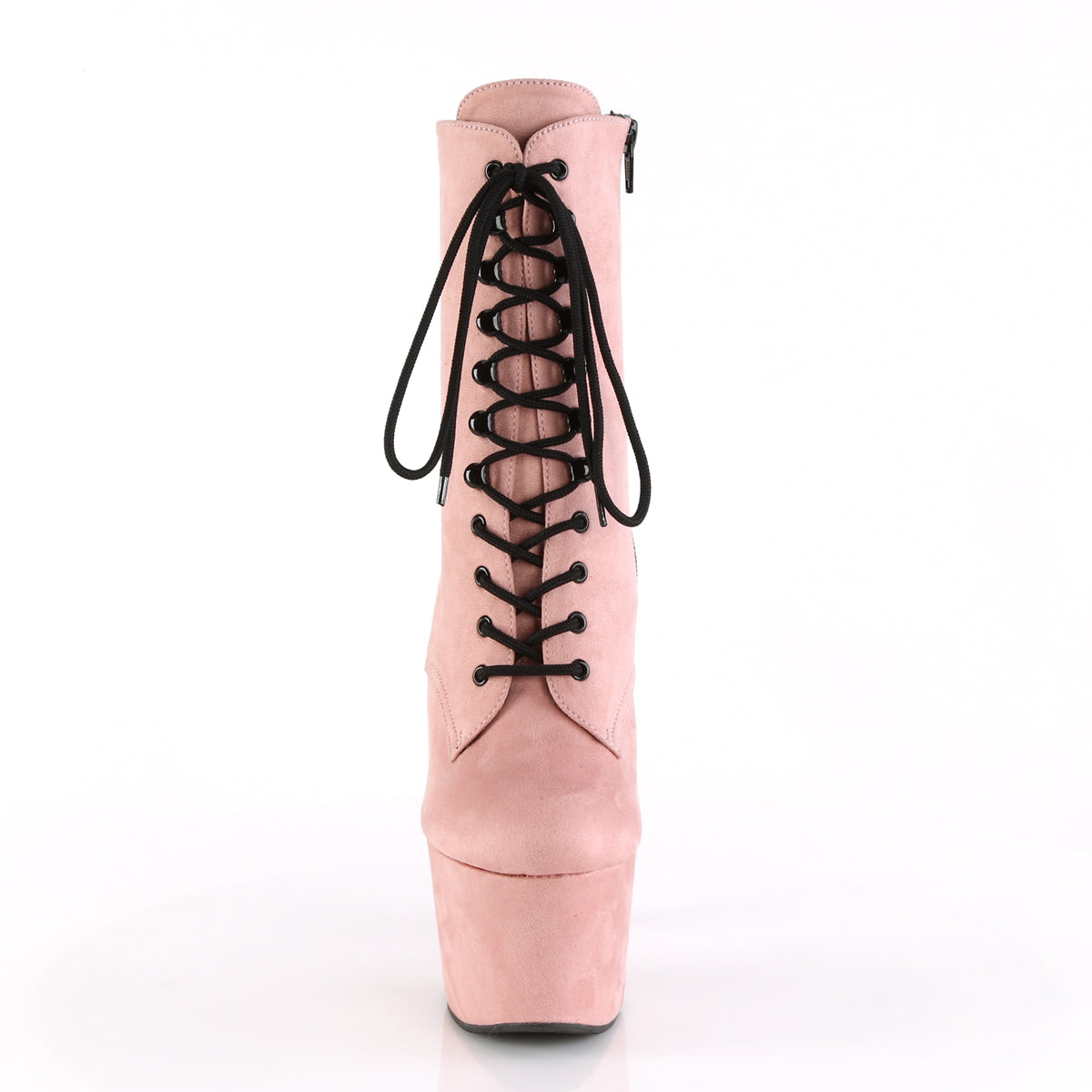 ADORE-1020FS Pink Suede Ankle Boots