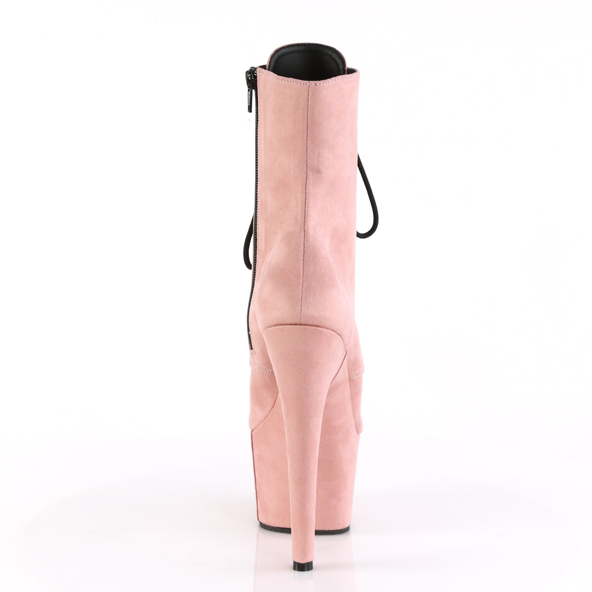 ADORE-1020FS Pink Suede Ankle Boots