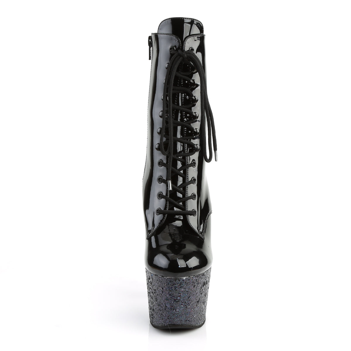 ADORE-1020LG Glitter Platform Ankle Boots