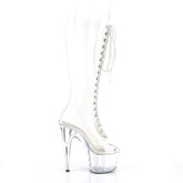 ADORE-2020C Clear Knee High Boots