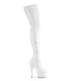 ADORE-4000 White Thigh High Boots