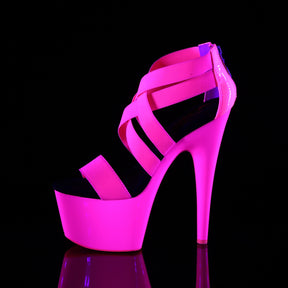 ADORE-769UV Pink Ankle Sandal High Heel