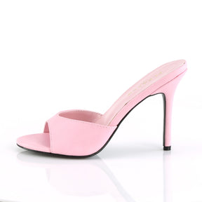 CLASSIQUE-01 Pink Peep Toe High Heel