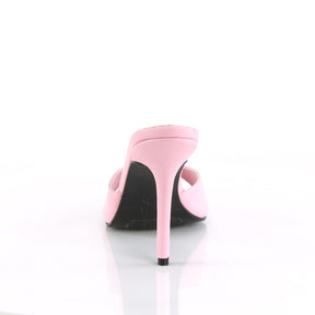 CLASSIQUE-01 Pink Peep Toe High Heel