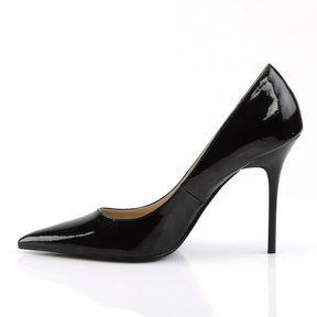 CLASSIQUE-20 Black Court High Heel