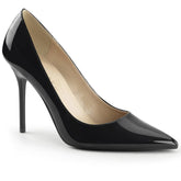 CLASSIQUE-20 Black Court High Heel