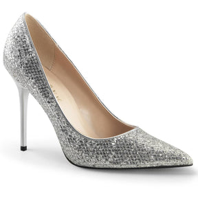 CLASSIQUE-20 Silver Court High Heel