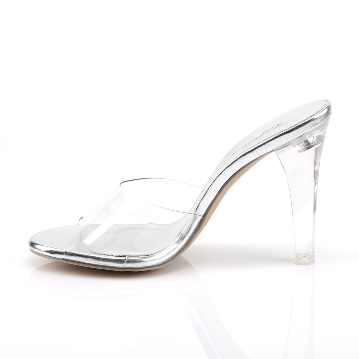 CLEARLY-401 Perspex Mules
