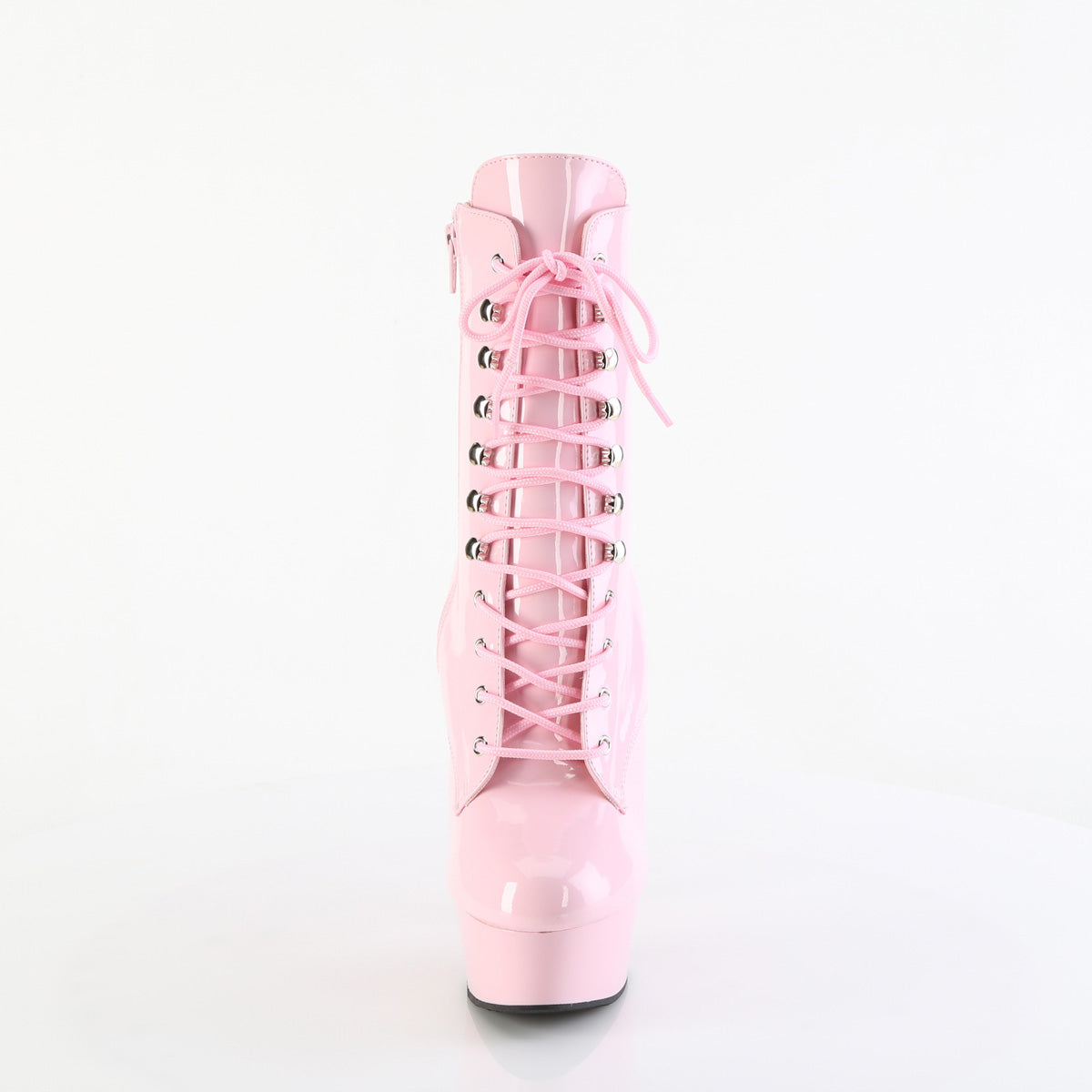 DELIGHT-1020 Pink Calf High Boots