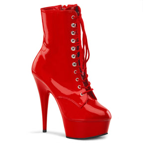 DELIGHT-1020 Red Calf High Boots