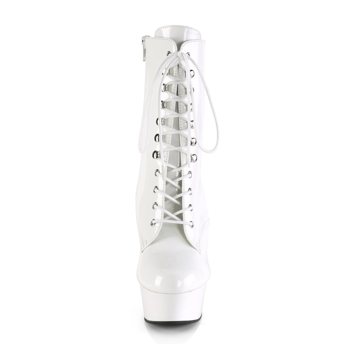 DELIGHT-1020 White Calf High Boots