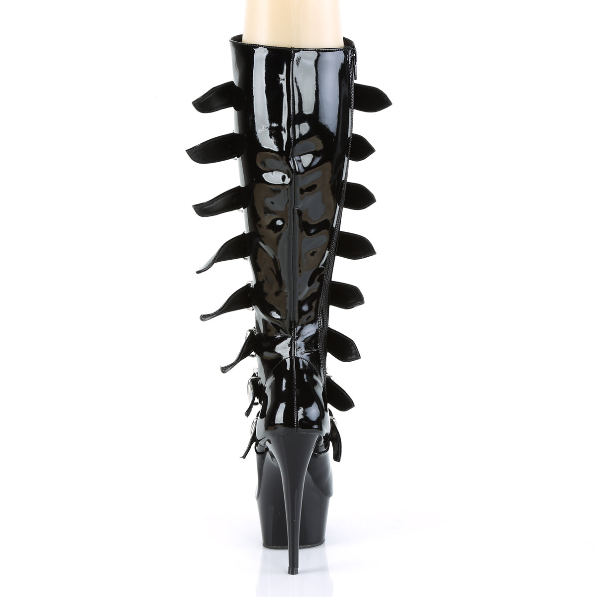 DELIGHT-2049 Black Knee High Boots
