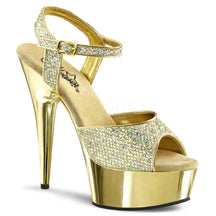 DELIGHT-609G Ankle Peep Toe High Heel