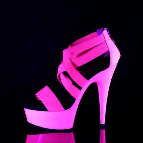 DELIGHT-669UV Pink Ankle Sandal High Heel