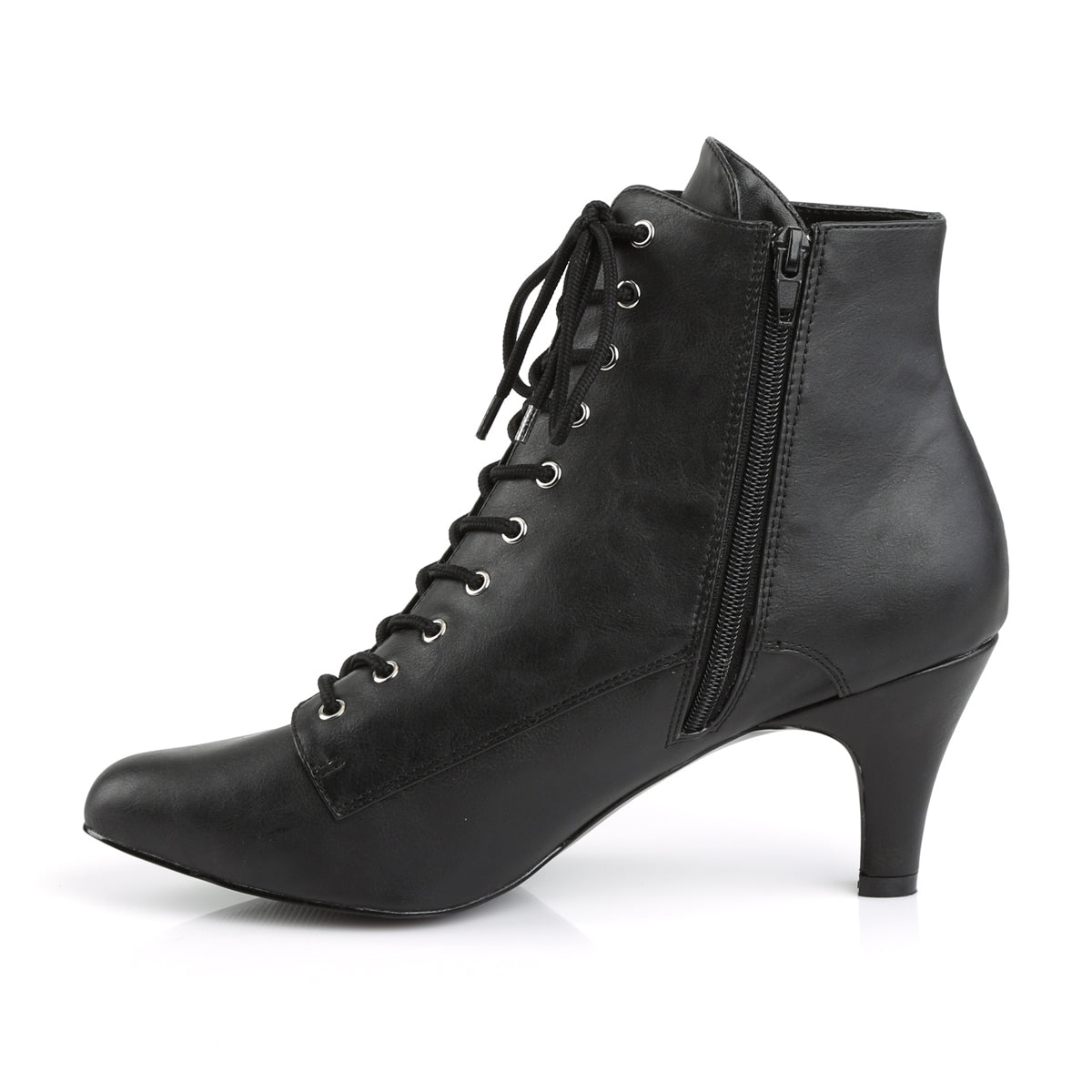 DIVINE-1020 Black Ankle Boots
