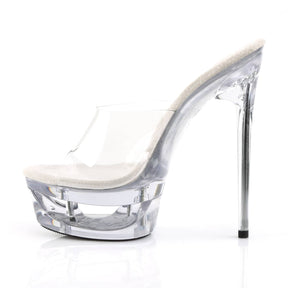 ECLIPSE-601 Clear Slide High Heel