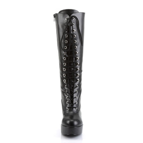 EXOTICA-2020 Black Knee High Boots