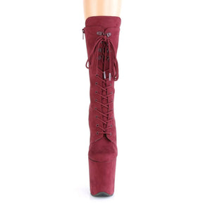 FLAMINGO-1050FS Burgundy Calf High Boots