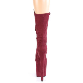 FLAMINGO-1050FS Burgundy Calf High Boots